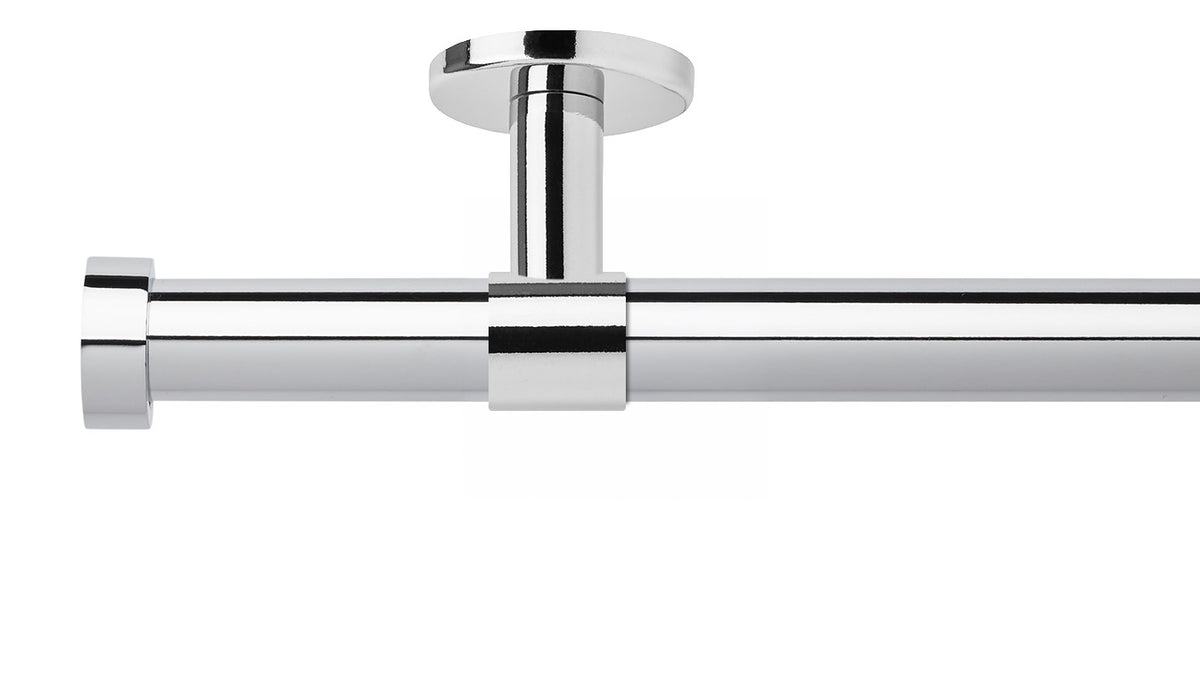 Rolls Neo End Cap 28mm Metal Curtain Pole