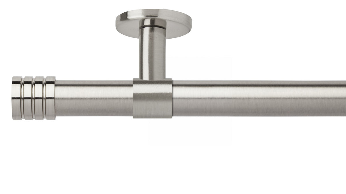 Rolls Neo Stud 28mm Metal Curtain Pole