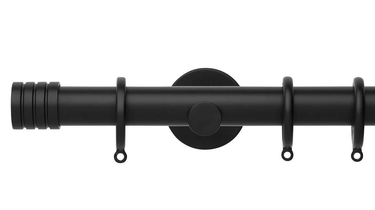 Rolls Neo Stud 28mm Metal Curtain Pole