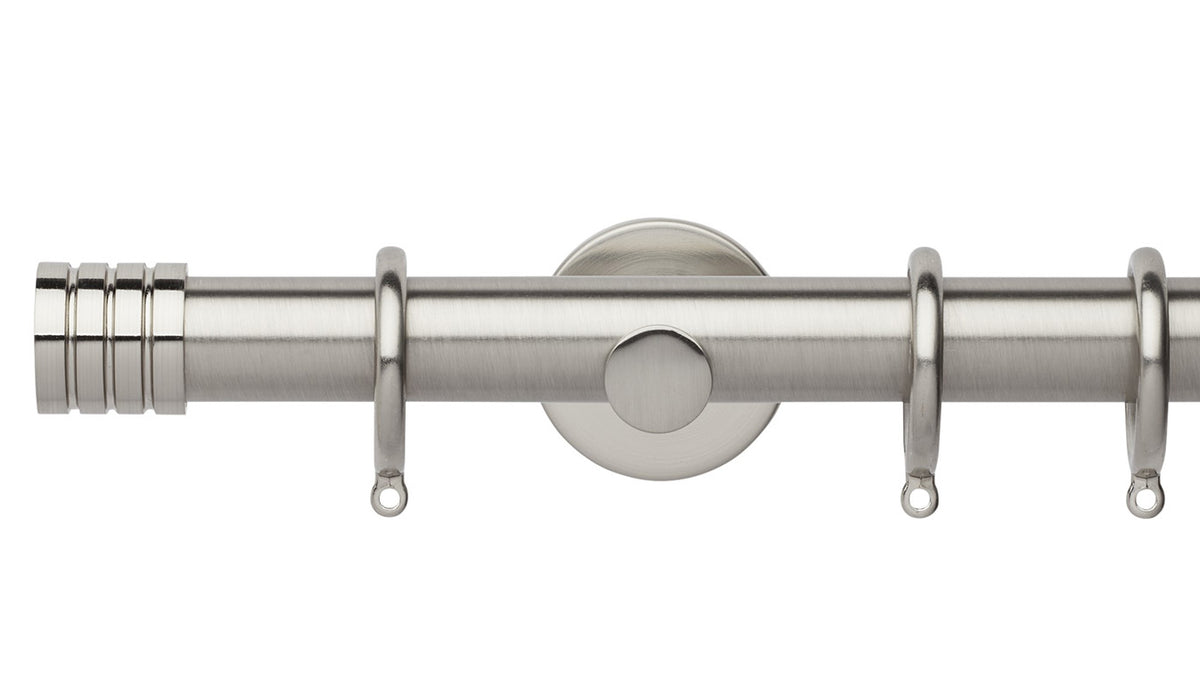 Rolls Neo Stud 28mm Metal Curtain Pole