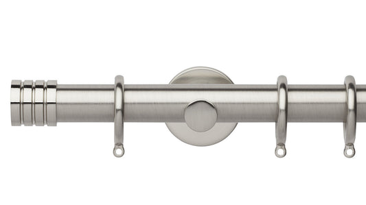 Rolls Neo Stud 28mm Metal Curtain Pole