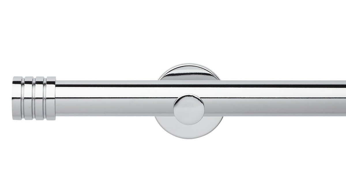 Rolls Neo Stud 28mm Metal Curtain Pole