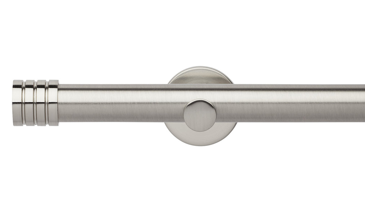 Rolls Neo Stud 28mm Metal Curtain Pole