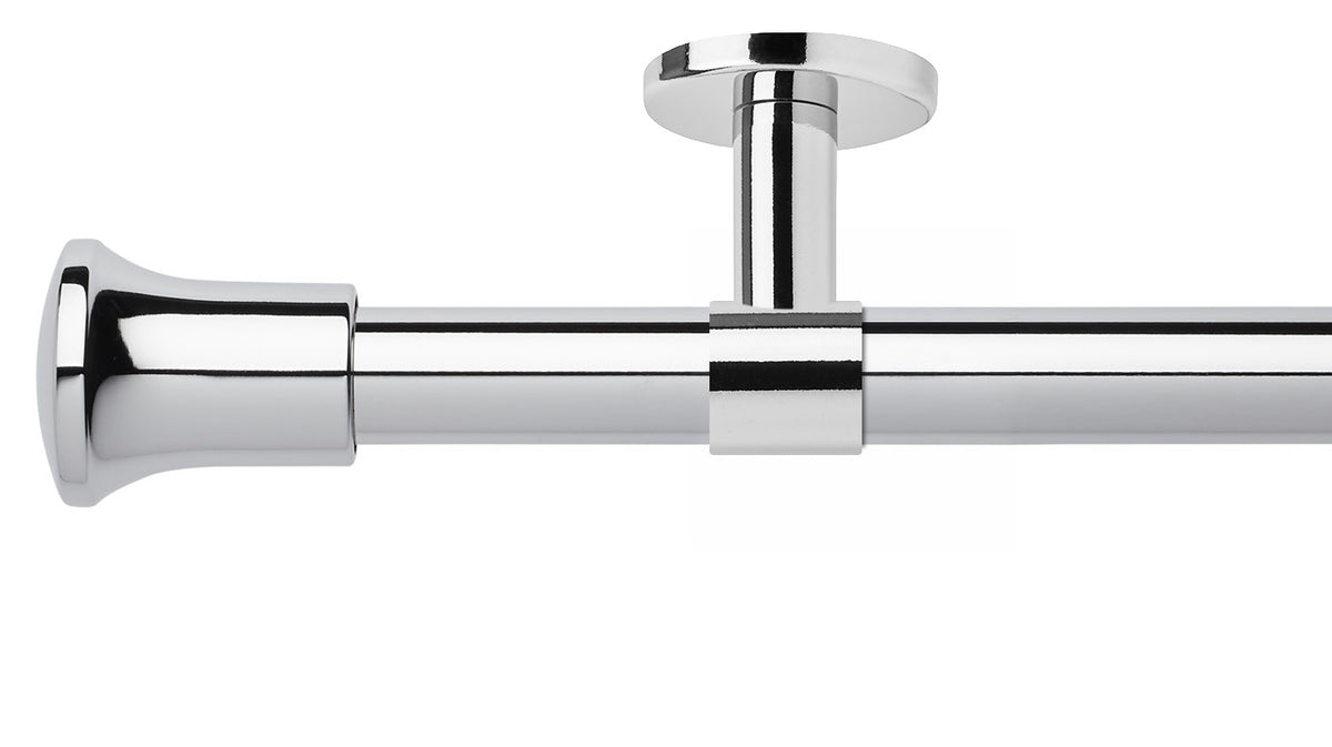 Rolls Neo Trumpet 28mm Metal Curtain Pole
