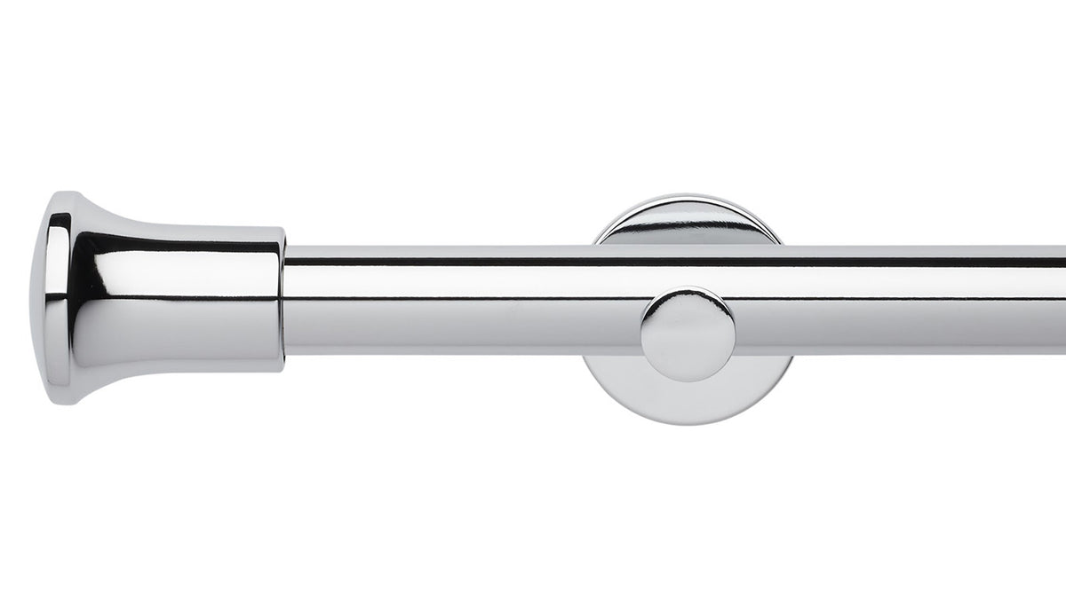 Rolls Neo Trumpet 28mm Metal Curtain Pole
