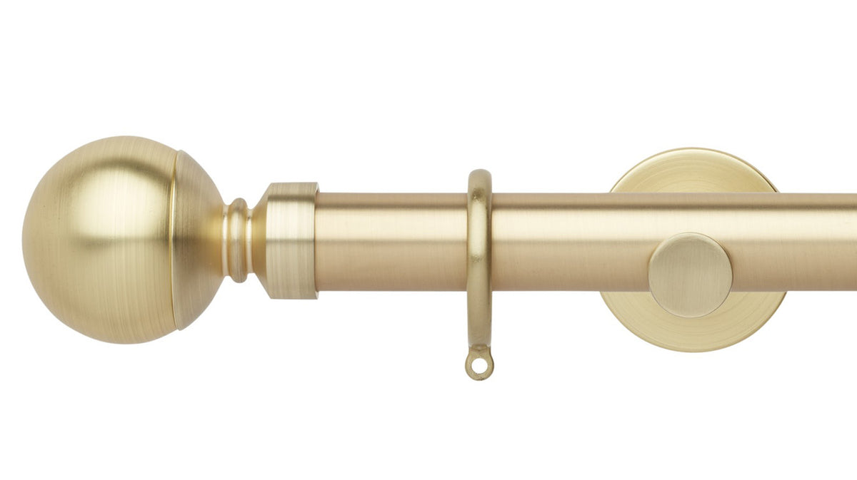 Rolls Neo Ball 35mm Metal Curtain Pole - Fendow