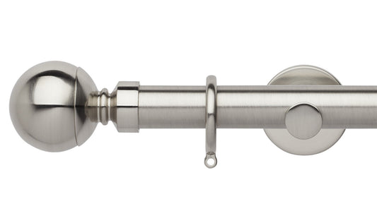 Rolls Neo Ball 35mm Metal Curtain Pole - Fendow