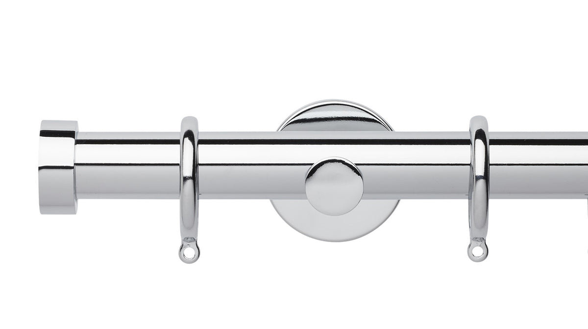 Rolls Neo End Cap 35mm Metal Curtain Pole