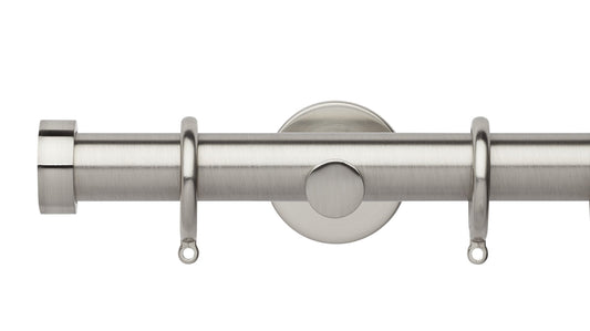 Rolls Neo End Cap 35mm Metal Curtain Pole - Fendow