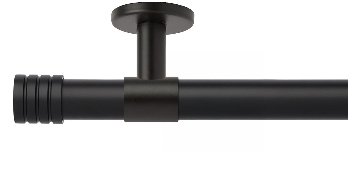 Rolls Neo Stud 35mm Metal Curtain Pole - Fendow
