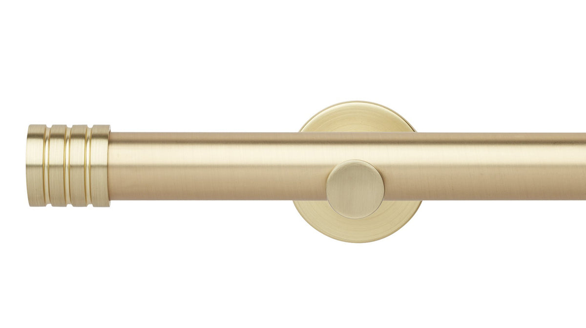 Rolls Neo Stud 35mm Metal Curtain Pole - Fendow