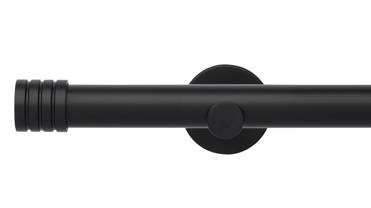 Rolls Neo Stud 35mm Metal Curtain Pole - Fendow