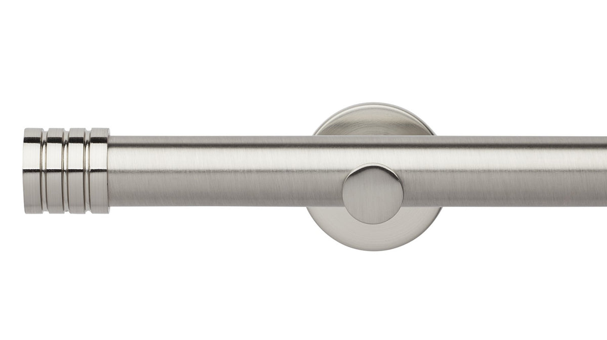 Rolls Neo Stud 35mm Metal Curtain Pole - Fendow