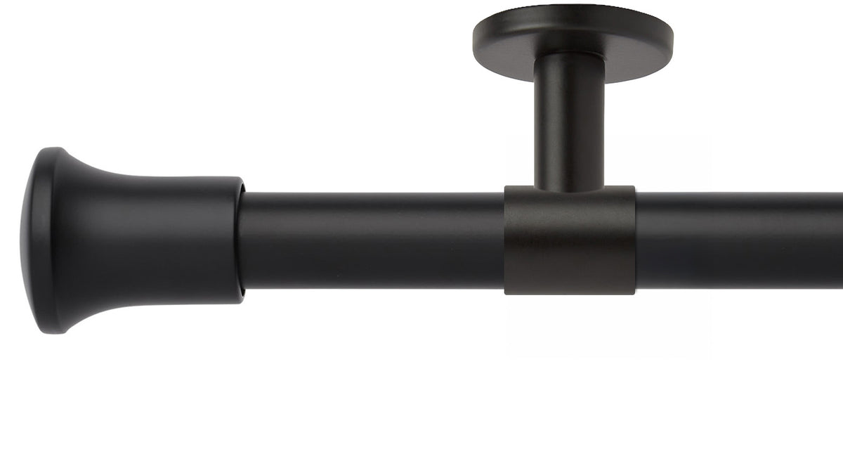 Rolls Neo Trumpet 35mm Metal Curtain Pole - Fendow