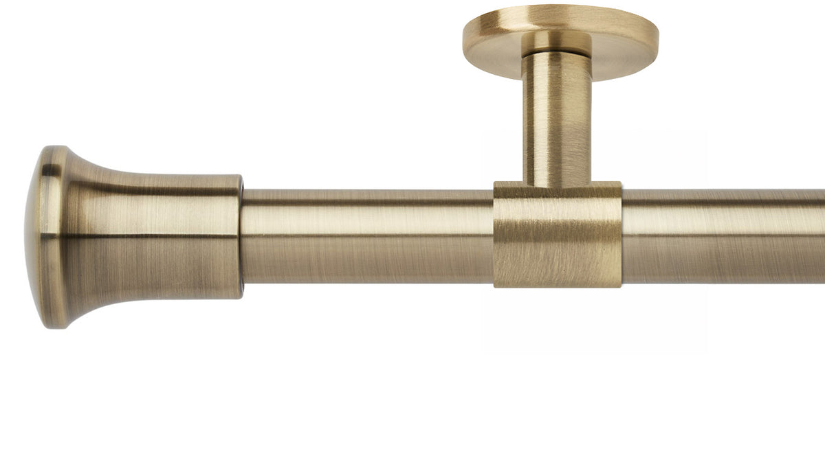 Rolls Neo Trumpet 35mm Metal Curtain Pole - Fendow