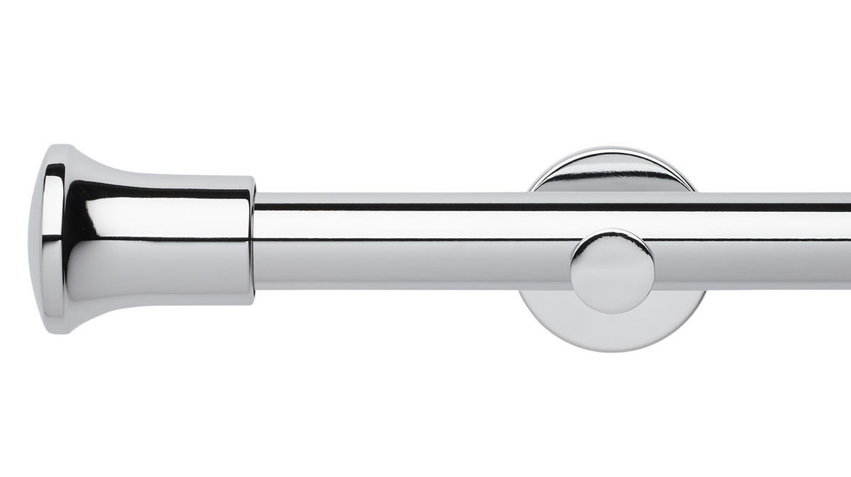 Rolls Neo Trumpet 35mm Metal Curtain Pole - Fendow