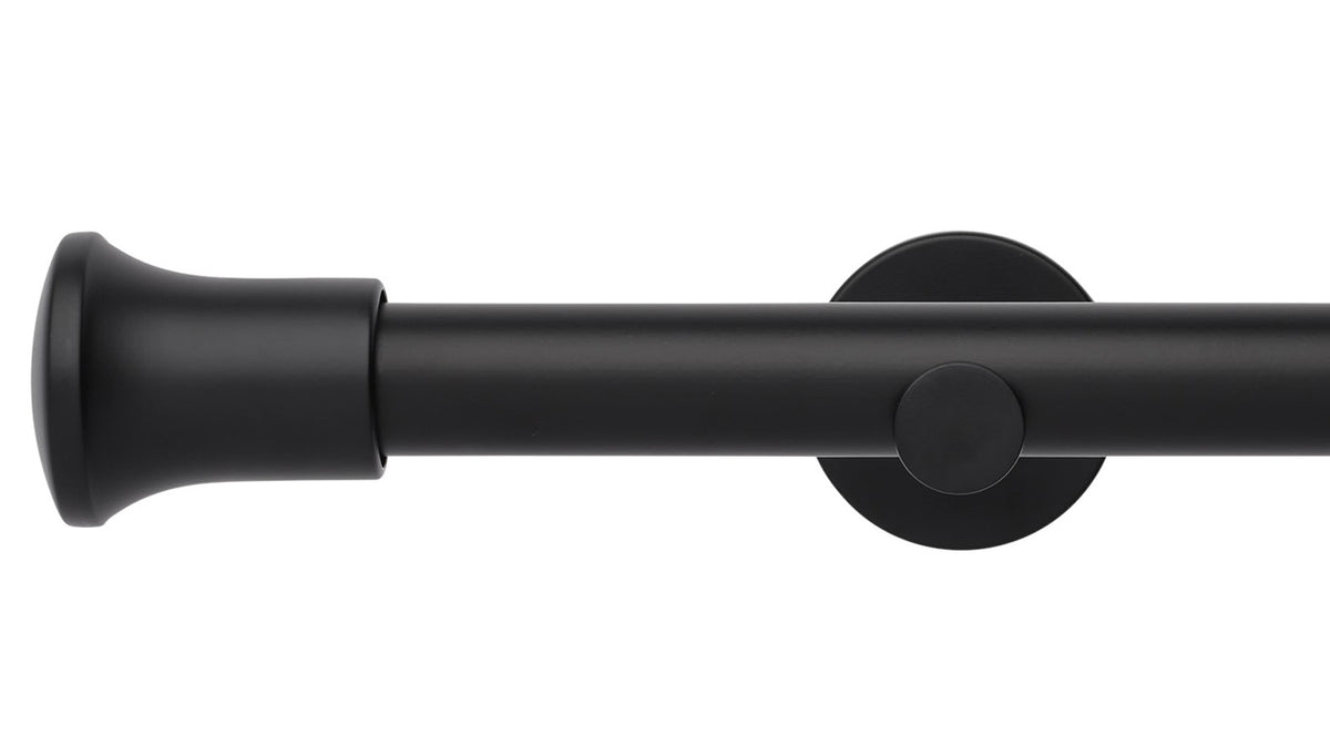 Rolls Neo Trumpet 35mm Metal Curtain Pole - Fendow