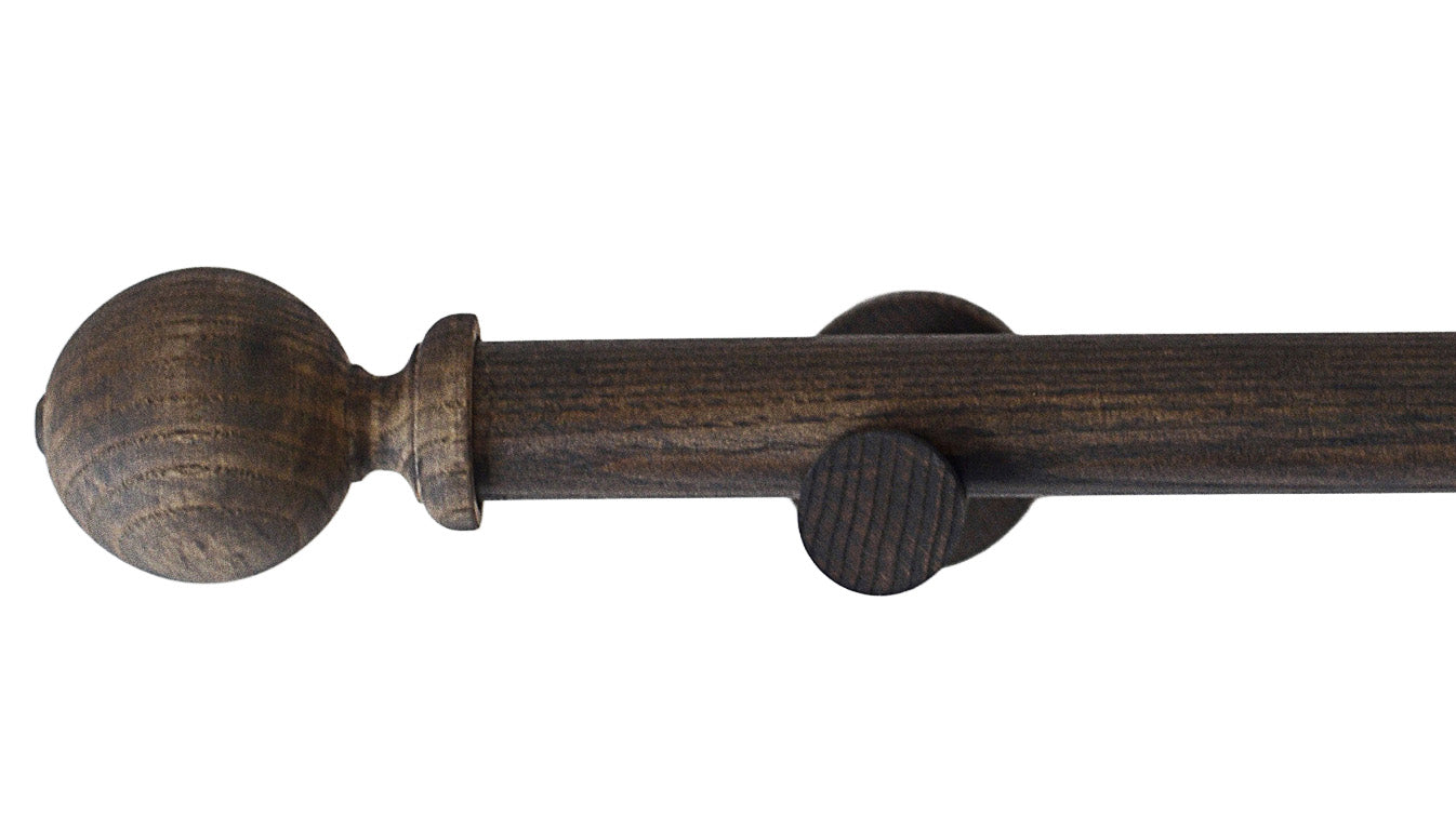 Laura Ashley Mitchell 28mm Wooden Curtain Pole