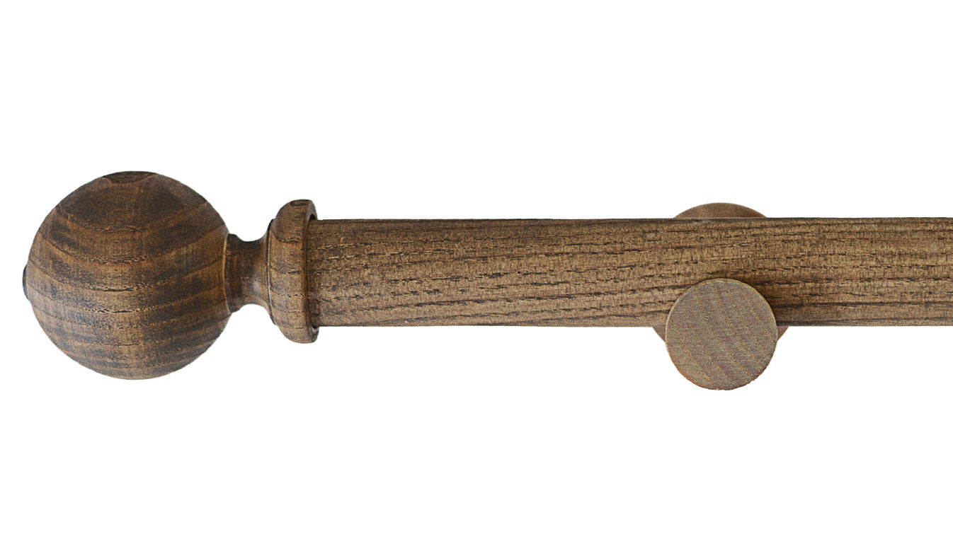 Laura Ashley Mitchell 28mm Wooden Curtain Pole