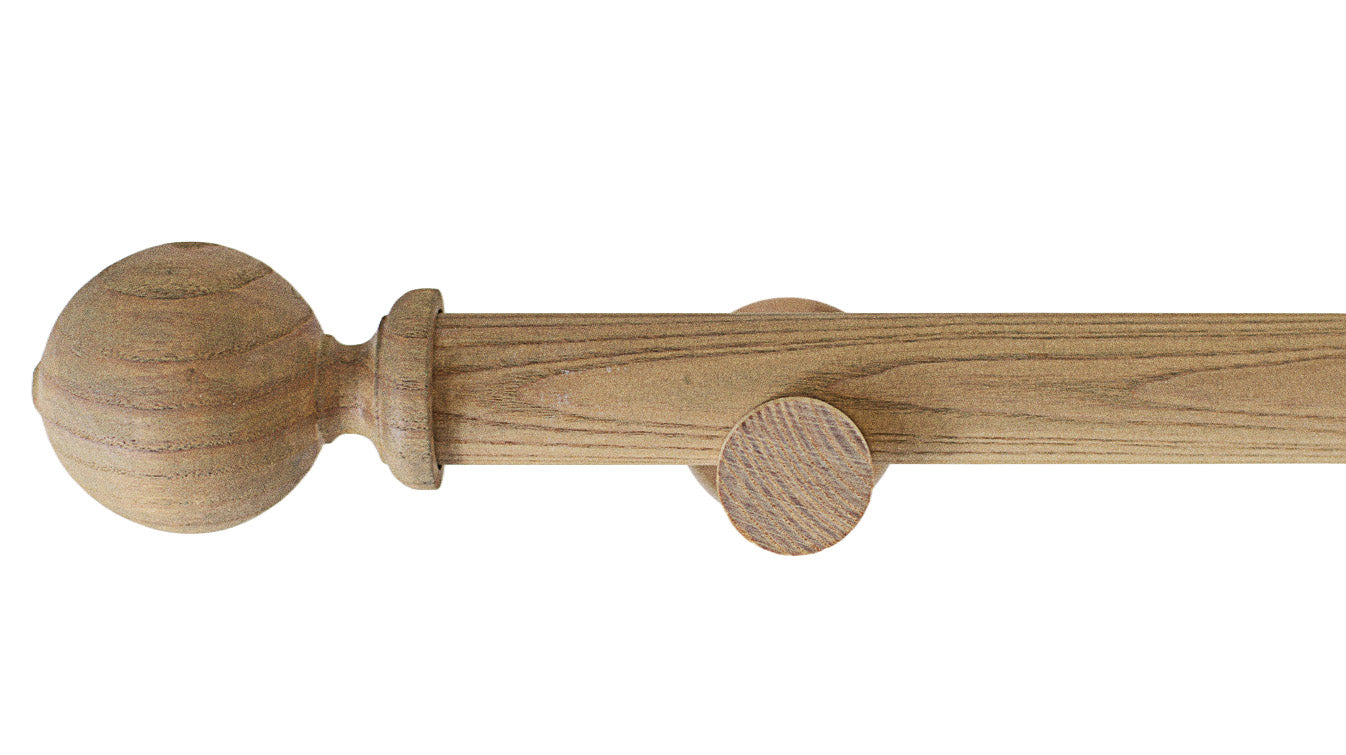 Laura Ashley Mitchell 28mm Wooden Curtain Pole