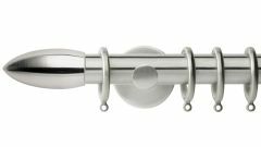 Neo Bullet 35mm Metal Curtain Pole