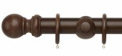 Woodline 50mm Wooden Curtain Pole