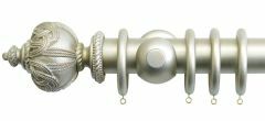 Florentine Rope 50mm Wooden Curtain Pole