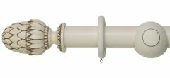 Museum Pantheon 45mm Wooden Curtain Pole