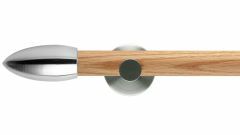 Neo Bullet 28mm Wooden Curtain Pole