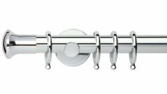 Neo Trumpet 28mm Metal Curtain Pole