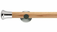 Neo Trumpet 28mm Wooden Curtain Pole