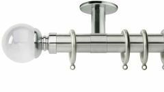 Neo Clear Ball 35mm Metal Curtain Pole