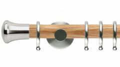 Neo Trumpet 35mm Wooden Curtain Pole