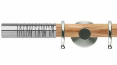 Neo Wired Barrel 35mm Wooden Curtain Pole