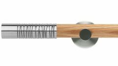 Neo Wired Barrel 35mm Wooden Curtain Pole