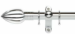 Galleria Metals Caged Spear 35mm Metal Curtain Pole