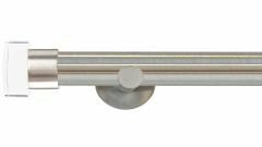 Strand Acrylic End Stopper 35mm Metal Curtain Pole