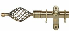 Galleria Metals Twisted Cage 35mm Curtain Pole