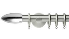 Neo Bullet 28mm Metal Curtain Pole