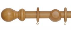 Woodline 28mm Wooden Curtain Pole