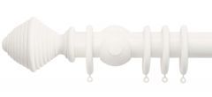 Seychelles Hive 40mm Wooden Curtain Pole