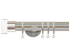 Strand Acrylic End Stopper 35mm Metal Curtain Pole